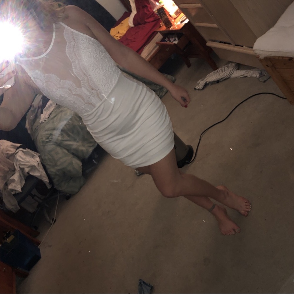 sexy white body con